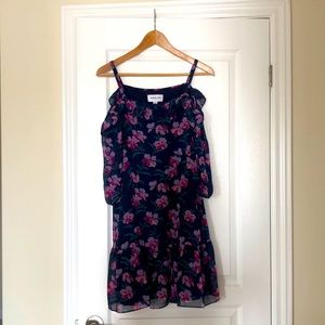 Off shoulder floral dress